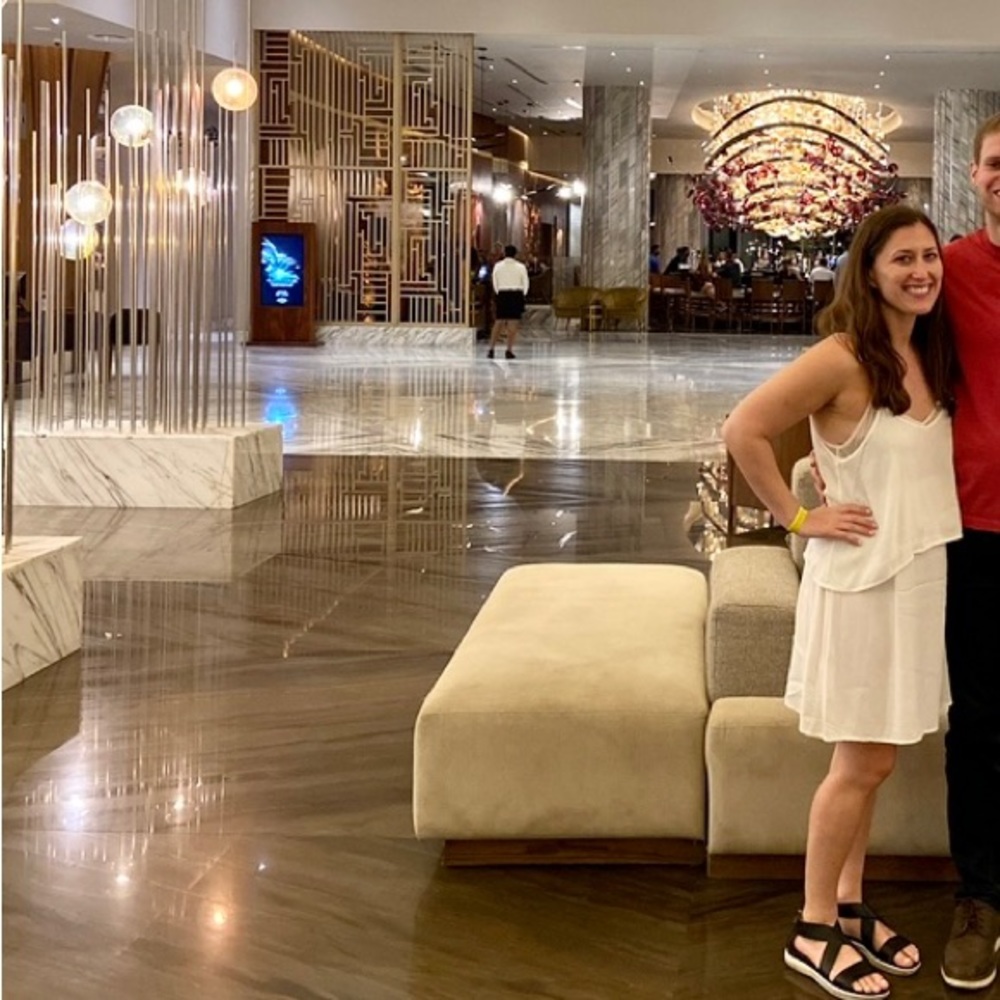 Mango White Double Layer Mini Dress